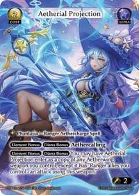 Aetherial Projection - Grand Archive TCG Phantom Monarchs trading card