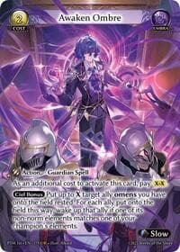 Awaken Ombre - Grand Archive TCG Phantom Monarchs trading card