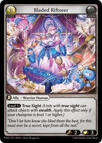 Bladed Riftseer - Grand Archive TCG Phantom Monarchs trading card