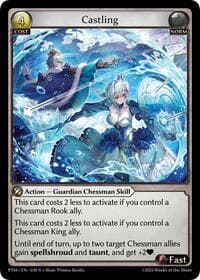 Castling - Grand Archive TCG Phantom Monarchs trading card