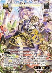 Chance, Seven of Spades (CSR) - Grand Archive TCG Phantom Monarchs trading card