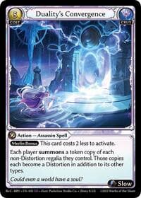 Duality's Convergence - Grand Archive TCG Merlin Re: Collection, Brilliant Vestige trading card