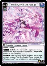 Merlin, Brilliant Vestige - Grand Archive TCG Merlin Re: Collection, Brilliant Vestige trading card