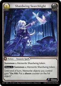 Shardwing Searchlight - Grand Archive TCG Merlin Re: Collection, Brilliant Vestige trading card
