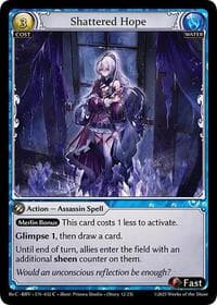 Shattered Hope - Grand Archive TCG Merlin Re: Collection, Brilliant Vestige trading card