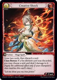 Creative Shock - Grand Archive TCG Phantom Monarchs Event Pack trading card