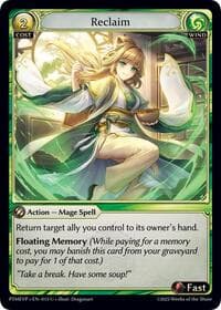 Reclaim - Grand Archive TCG Phantom Monarchs Event Pack trading card