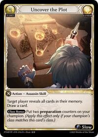 Uncover the Plot - Grand Archive TCG Phantom Monarchs Event Pack trading card