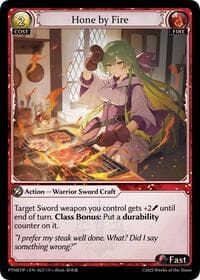 Hone by Fire - Grand Archive TCG Phantom Monarchs Event Pack trading card