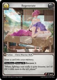 Regenerate - Grand Archive TCG Phantom Monarchs Event Pack trading card