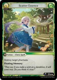 Scatter Essence - Grand Archive TCG Phantom Monarchs Event Pack trading card