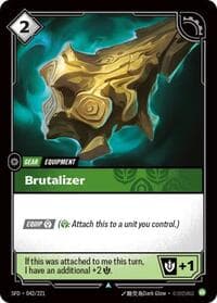 Brutalizer - Riftbound: League of Legends Trading Card Game Spiritforged trading card