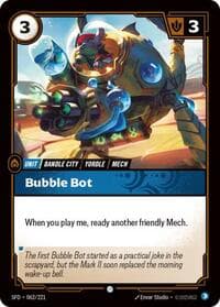 Bubble Bot - Riftbound: League of Legends Trading Card Game Spiritforged trading card