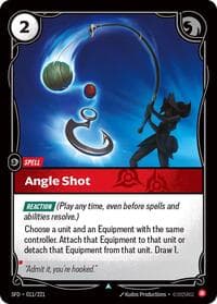 Angle Shot - Riftbound: League of Legends Trading Card Game Spiritforged trading card