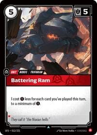 Battering Ram - Riftbound: League of Legends Trading Card Game Spiritforged trading card