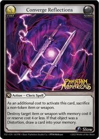 Converge Reflections - Grand Archive TCG Promotional Cards trading card