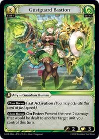 Gustguard Bastion - Grand Archive TCG Mortal Ambition Alter Edition trading card
