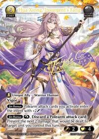 Hua Xiong, Insurgent's Fang (CSR) - Grand Archive TCG Mortal Ambition Alter Edition trading card