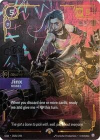Jinx - Rebel - Riftbound: League of Legends Trading Card Game Riftbound Promotional Cards trading card