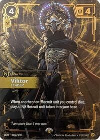 Viktor - Leader - Riftbound: League of Legends Trading Card Game Riftbound Promotional Cards trading card
