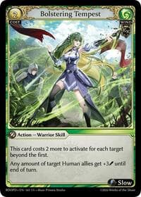 Bolstering Tempest - Grand Archive TCG Radiant Origins: Pantheon trading card