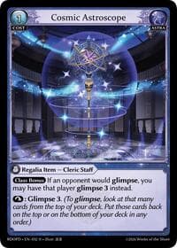 Cosmic Astroscope - Grand Archive TCG Radiant Origins: Pantheon trading card