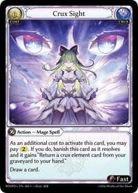 Crux Sight - Grand Archive TCG Radiant Origins: Pantheon trading card