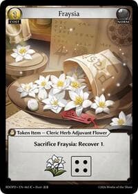 Fraysia - Grand Archive TCG Radiant Origins: Pantheon trading card