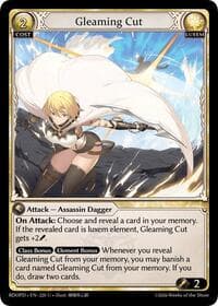 Gleaming Cut - Grand Archive TCG Radiant Origins: Pantheon trading card