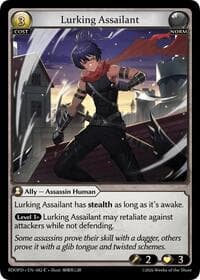 Lurking Assailant - Grand Archive TCG Radiant Origins: Pantheon trading card
