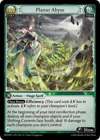 Planar Abyss - Grand Archive TCG Radiant Origins: Pantheon trading card