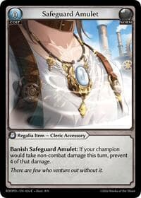 Safeguard Amulet - Grand Archive TCG Radiant Origins: Pantheon trading card
