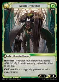 Aesan Protector - Grand Archive TCG Radiant Origins trading card