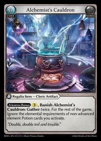 Alchemist's Cauldron - Grand Archive TCG Radiant Origins trading card