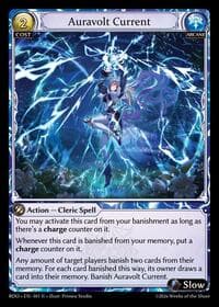 Auravolt Current - Grand Archive TCG Radiant Origins trading card