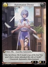 Automaton Drone - Grand Archive TCG Radiant Origins trading card