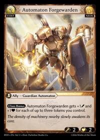 Automaton Forgewarden - Grand Archive TCG Radiant Origins trading card