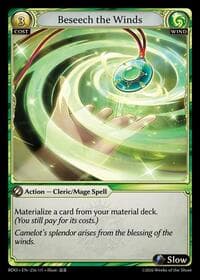 Beseech the Winds - Grand Archive TCG Radiant Origins trading card