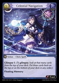 Celestial Navigation - Grand Archive TCG Radiant Origins trading card