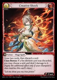 Creative Shock - Grand Archive TCG Radiant Origins trading card