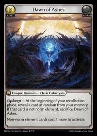 Dawn of Ashes - Grand Archive TCG Radiant Origins trading card