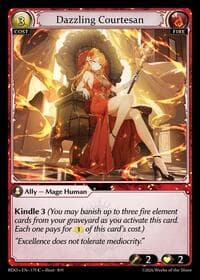 Dazzling Courtesan - Grand Archive TCG Radiant Origins trading card