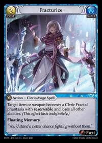 Fracturize - Grand Archive TCG Radiant Origins trading card