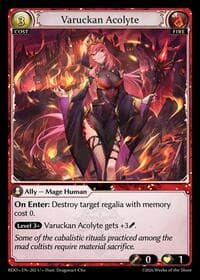 Varuckan Acolyte - Grand Archive TCG Radiant Origins trading card