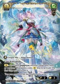 Aella, Zephyr's Hand (CSR) - Grand Archive TCG Radiant Origins trading card