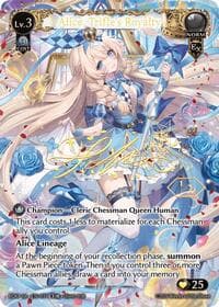 Alice, Trifle's Royalty (CUR) - Grand Archive TCG Radiant Origins trading card