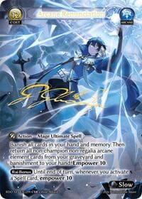 Arcane Renunciation (CSR) - Grand Archive TCG Radiant Origins trading card