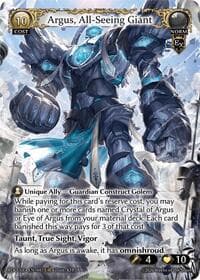 Argus, All-Seeing Giant - Grand Archive TCG Radiant Origins trading card