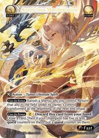 Auspicious Manifestation (CSR) - Grand Archive TCG Radiant Origins trading card