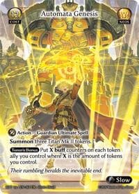 Automata Genesis - Grand Archive TCG Radiant Origins trading card